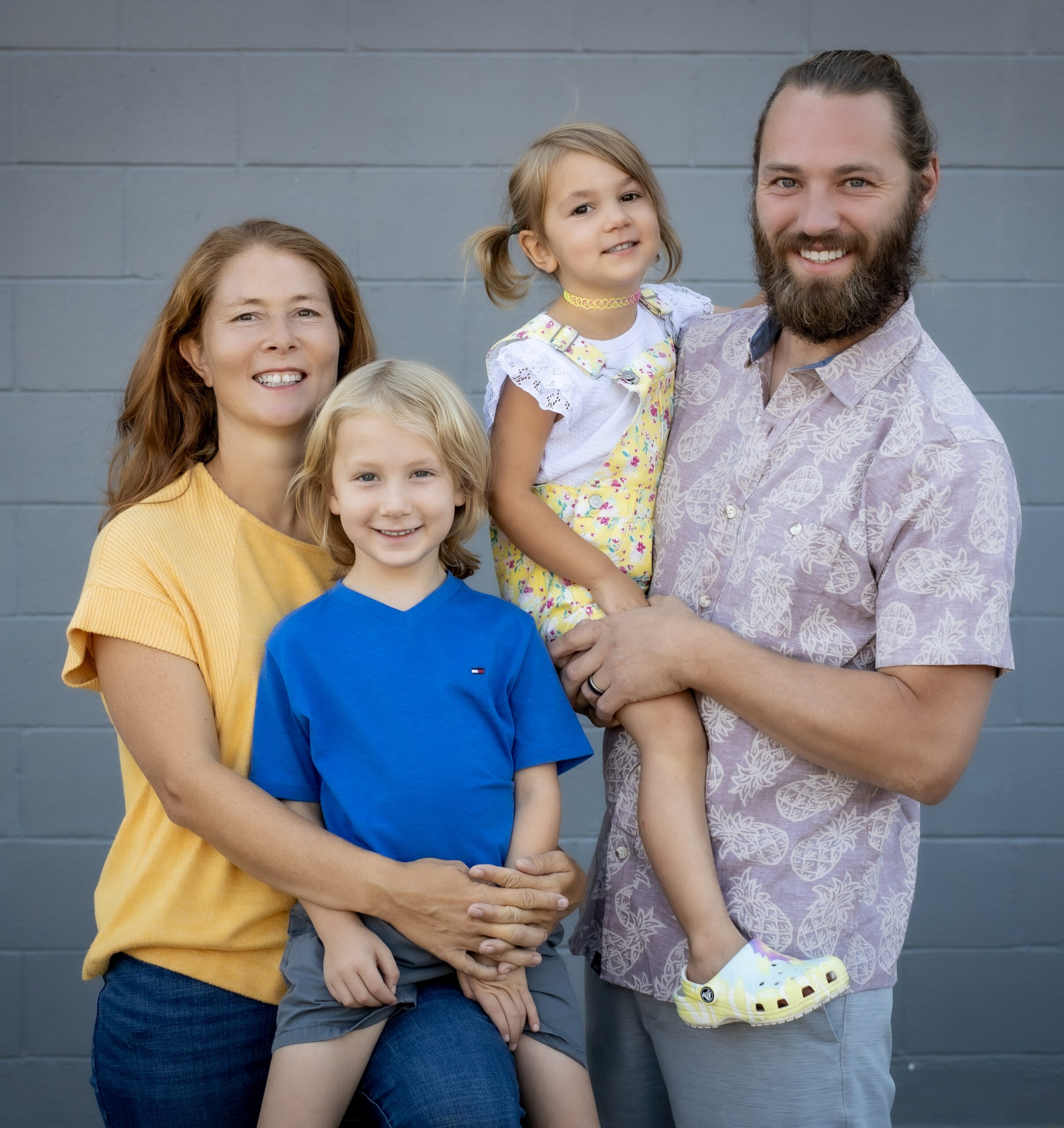 A photo of gymnastic school owners in Austin, TX