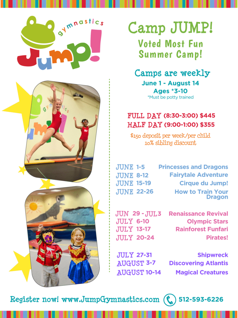 Information about Austin, TX summer camps