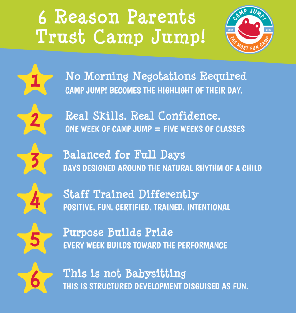 Benefits of Camp Jump Reasons Parents Trust Camp Jump