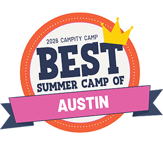 Award Icon for Best Summer Camp in Austin, TX.
